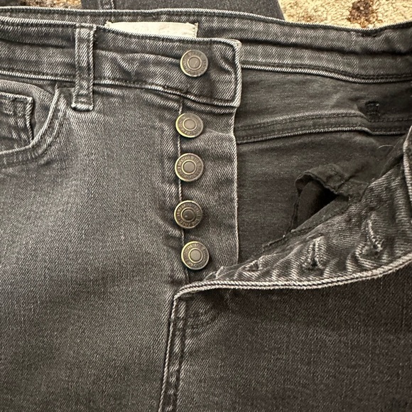 We The Free Black Distressed Women's Jeans 26 - Picture 4 of 5